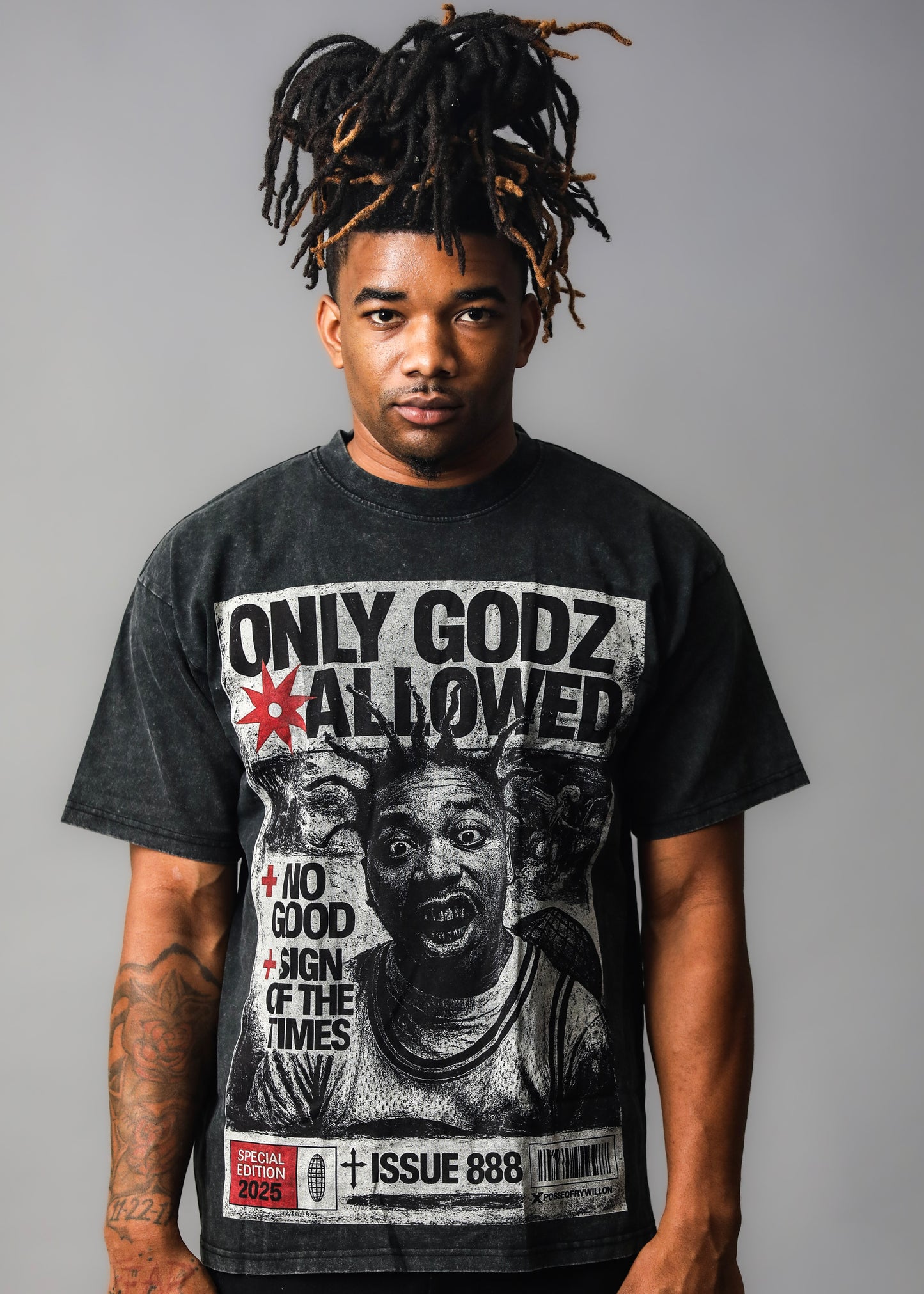 Only Godz Allowed - ODB Black Tee