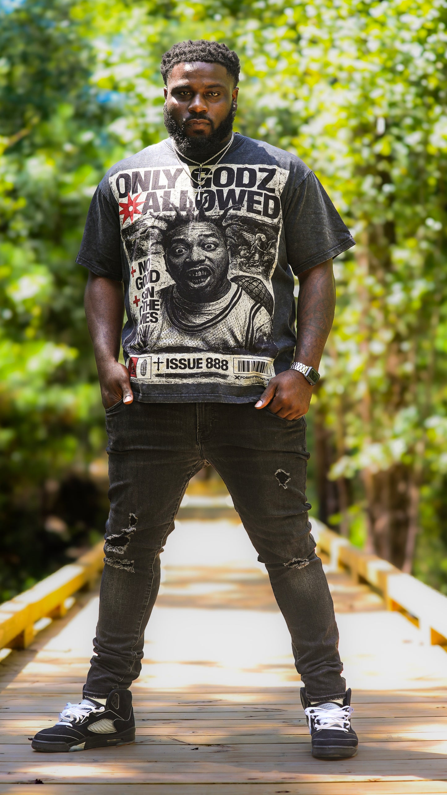 Only Godz Allowed - ODB Black Tee