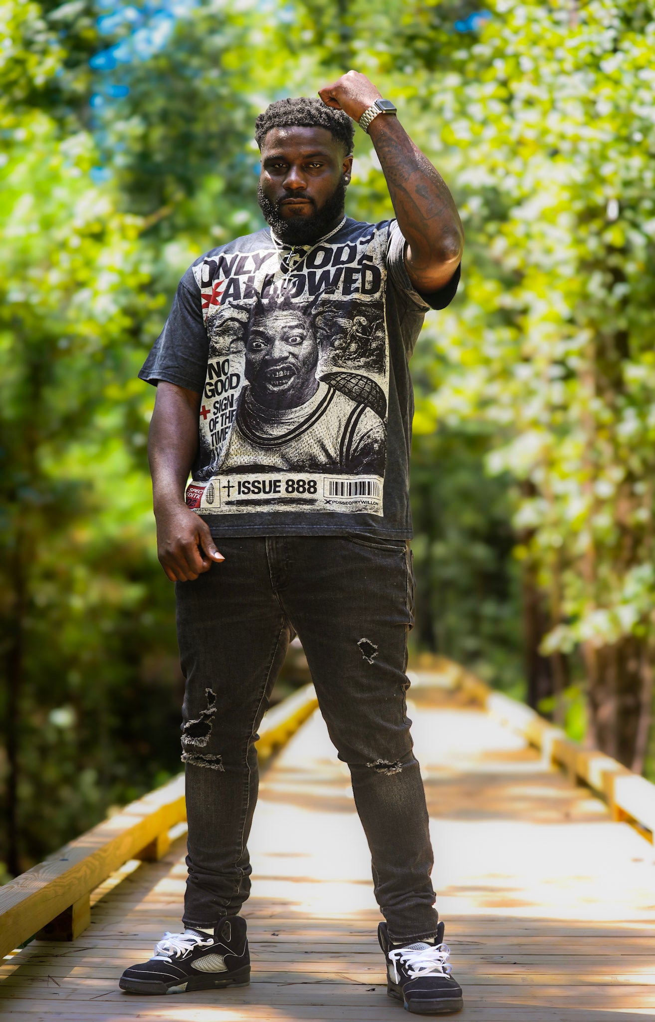 Only Godz Allowed - ODB Black Tee